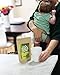 Lactation Tea by Oat Mama - Herbal Drink for Breastfeeding and Nursing Moms - Boost your Breast Milk Supply - With Organic Fenugreek Leaf - Cherry Ginger Herbal Tea Blend with Sencha Green Tea Leaf