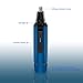 3 in 1 Nose Hair Trimmer - Waterproof Stainless Steel Nose Trimmer Ear Hair Trimmer/Eyebrow Trimmer/Precision Detailer Clipper with LED Light, Wet/Dry Use for Men&Women (Blue)