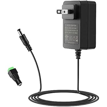 SHNITPWR 24V 1A DC Power Supply Adapter UL Listed 100V~240V AC to DC Converter Transformer 24 Volt 1000mA 800mA 600mA 400mA Available 5.5x2.1mm Tip for CCTV WiFi Camera Level VI Energy Efficiency