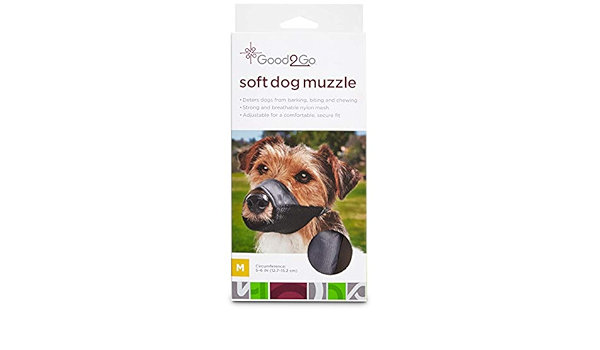 good2go soft dog muzzle