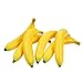 Juvale Set of 6 Individual Fake Fruit Bananas - Artificial Fruit Plastic Bananas for Still Life Paintings, Storefront Decoration, Kitchen Decor, Yellow, 8 x 3.7 x 1.5 Inches