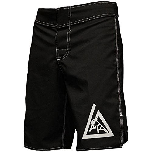 Gracie Jiu-Jitsu Original 2.0 MMA Fight Shorts - Size 34 - Black
