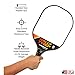 Rally Tyro 2 Pickleball 2 Player Paddle and Ball Set by PickleballCentral | Two (2) Rackets and Four (4) Balls | Advanced Composite Polypropylene Honeycomb Core and Fiberglass Face || Great Gift