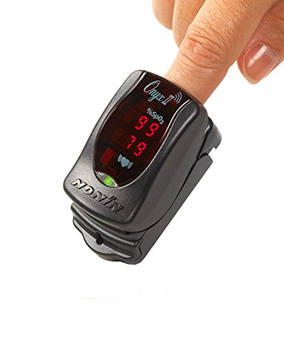 Nonin 9590-BK Onyx Vantage 9590 Finger Oximeter, 359mm x 330mm x 323mm, Black