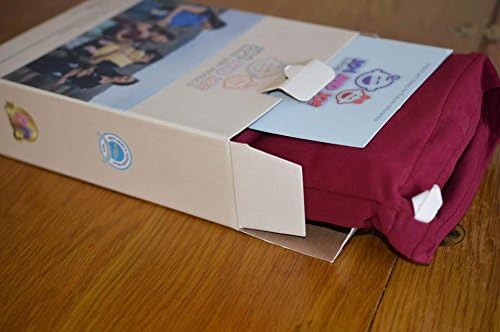 Baby Wrap Sling Organic Stretchy Premium Carrier, Maroon - Image 5
