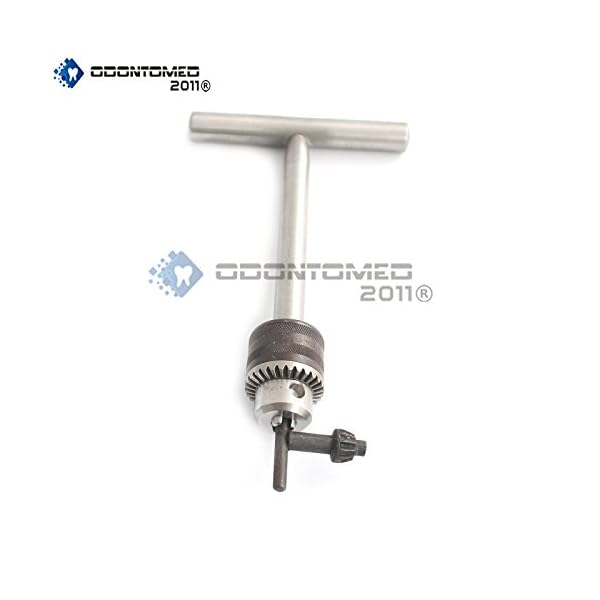 OdontoMed2011 DOUBLE ACTION TAP HANDLE DRILL WITH KEY DOUBLE ACTION STAINLESS STEEL