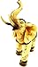 Trunk Up Good Luck Ivory Elephant Statue Figurine Collectible 9.75