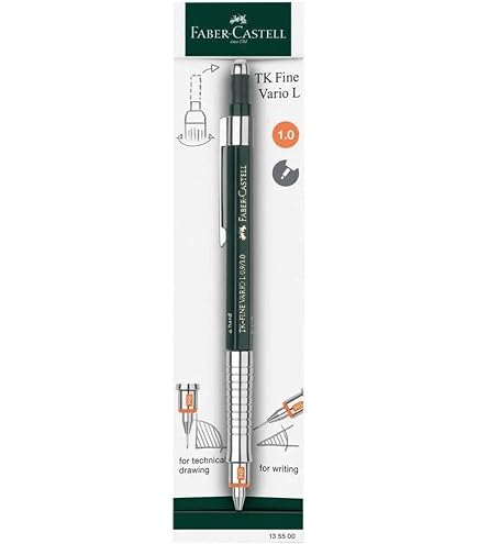 Faber-Castell Carteira de lápis mecânicos TK-Fine-9713 de 3-0,35