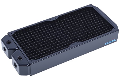 Alphacool NexXxos XT45 Full Copper Radiator 280, 140mm x 2, Dual Fan