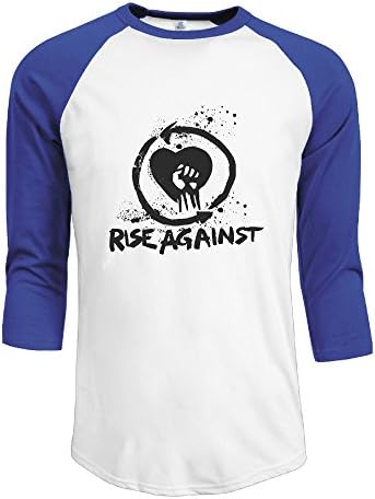 Rise Against Hardcore Punk 3/4 Sleeve Baseball Tee It's For Men.printed