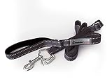 ThunderLeash No-Pull Dog Leash (Large (Over 25 lbs), Black)