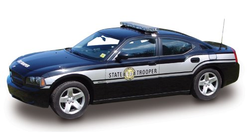 Lindberg-Models-Dodge-Charger-North-Carolina-State-Patrol-Car-124-Precision