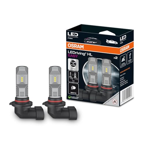 Osram Kit mit 2 LEDriving HL Easy H10 ECO Packaging-Lampen 9145DWESY-2HB, Cool White