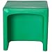 Children's Factory 3-in-1 Cube Chair for Kids, Flexible Seating Classroom Furniture, 1-Pack, Green