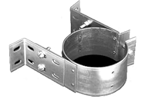 M&G DuraVent PelletVent Pro 3" Pellet Chimney Adjustable Wall Strap (3PVP-WSA)