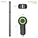 Car Charger, iOttie RapidVOLT Max 5A/25W Dual Port USB with SmartDetect Chip for iPhone 6s Plus 6s 5s 5c, Samsung Galaxy S8 Edge S7 S6, Note 5 4 3, Google Nexus 5 4, LG G4 & Tablets- Black