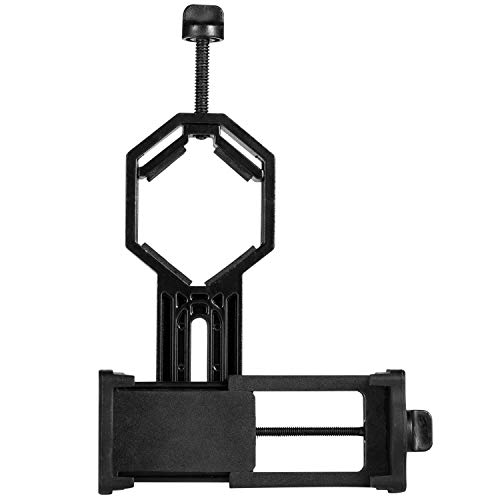 LAKWAR Cell Phone Mount for Scope 360°Rotatable Universal Cell Phone Adapter Mount Work with Binoculars, Microscope,Spotting Scope, and Astronomical Telescope, for iPhone, Samsung, LG, Sony Etc