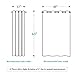 NICETOWN Room Darkening Curtain for Bedroom - (Greyish White/Silver Grey Color) Solid Thermal Insulated Blind Room Darkening Drape/Drapery for Windows,52x63 inches, 1 Pack