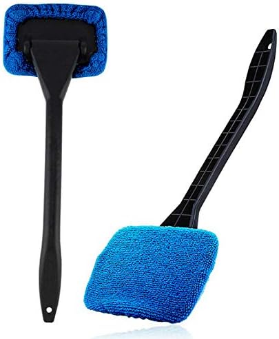Amazon Co Jp 車の二重用途のほこり除去曇り止めガラスブラシフロントガラスモップ車の窓拭き用品 ホーム キッチン
