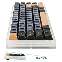 Fogruaden PBT Blue Samurai Keycaps, 163 Keycap Set