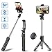 Selfie Stick Tripod, FoPcc Bluetooth Extendable Selfie Stick with Wireless Remote Shutter and Integrated Tripod Stand Selfie Stick for iPhone Xs/X/iPhone 8/8 Plus/iPhone 7/7 Plus, Galaxy S9/S8, More