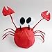 ASSUN TUDACVTE Crab & Lobster Hat - 3D Seafood Party Costume Accessory