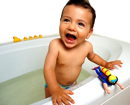 Scuba Diver Pool Toy by 2GoodShop | Pool Bath Toys Wind-Up Diver that Wiggles and Float | Item #1189 - Thumbnail 5