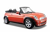 Maisto 1:24 Scale Mini Cooper Cabrio Diecast Vehicle , Orange