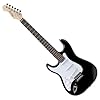 Rocktile Pro ST3-BK/RW-L Linkshänder (Lefty) E-Gitarre Black