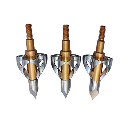 image for Anglle Hunting Broadheads, Toxic Broadheads Flying 100 Grain Arrow Arc