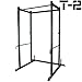 Titan Fitness T-2 Series Tall Power Rack, 700 LB Capacity Cage for Weightlifting