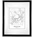 Madison Poster Madison Map of Madison City Map Posters Madison Map Print Wisconsin Map Minimalist Poster Scandinavian Poster Black and White Map Wall Art Map Art 8x10