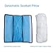SSAWcasa Seat Belt Pillow for Kids,Seatbelt Pillow for Child Booster Car Seats,Travel Pillow Kids,High Back Booster Seat Straps Covers Cushion Pads for Toddler,Baby Neck Head Support for Carseat(Blue)