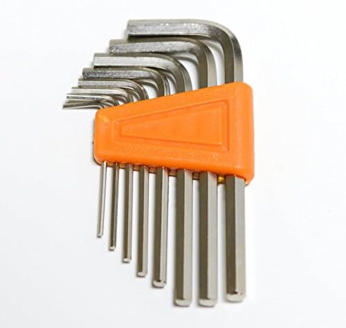 8 Pieces L Arm Hex Key L-Wrenchs Set T1.5, T2, T2.5, T3, T4, T5, T5.5, T6