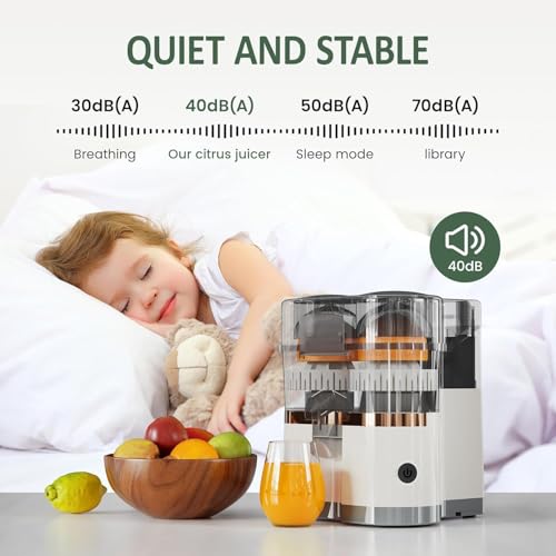 Dual-Head Electric Citrus Juicer, Portable Lemon Squeezer, Orange Juicer for Fresh Orange, Lemon, Lime, Kiwi, Grapefruit