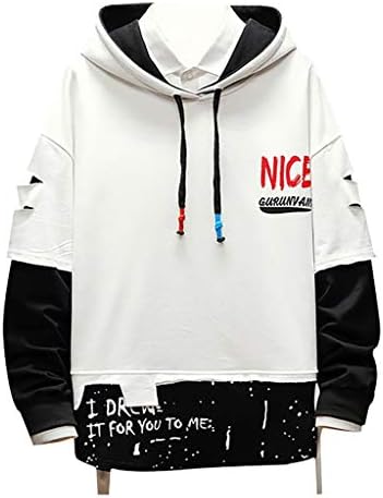 Zcuhen Unisex Hoodie 3D Printed Sweatshirt with Big Pockets Hooded Pullover 3D Geometric Dizzy Colorful Pattern