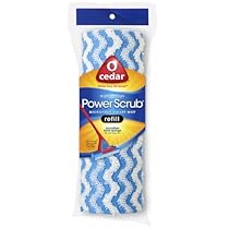 O-Cedar Triple Action Power Scrub Roller Mop Refill