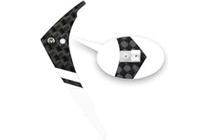 Microheli Carbon Fiber Vertical Fin Set (WT) - Blade NCPX/NCPS/mSR S/Nano S2