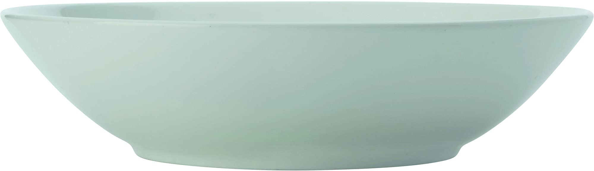 Maxwell & Williams Cashmere Pasta Bowls, Fine Bone China, Coupe Style, 20 cm - White (4 Piece Set of Spaghetti/Soup Bowls)