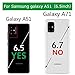 PhuLok Galaxy A51 Case, Samsung A51 Case, with Tempered Glass Screen Protector, Slim Thin Soft TPU Rubber Bumper Rugged Durable Protective Case for Samsung Galaxy A51 (Black-A51)