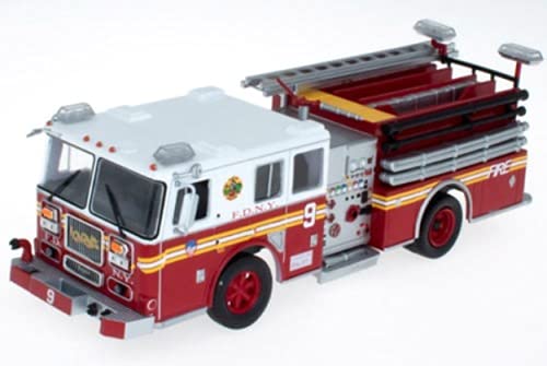 OPO 10 - 1:43 fire truck compatible with Seagrave Pumper USA 2003 (POM102)
