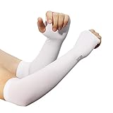 JuanZ Unisex Compression Fit Hand Cover Cooling Arm Sleeves UV Protection