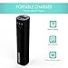 SoMi 3000mAh Portable Charger, Aluminum Power Bank w/UL-Approved Battery Cell, Built-in LED Flashlight, Lipstick-Sized,High-speed Charging Patented. External Cellphone Charger for iPhone, Samsung