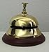 Solid Brass Front Desk Bell 3.75