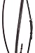 Huntley Equestrian Sedgwick Leather Fancy Stitched Raised Standing Martingale (Australian Nut, Cob)thumb 3