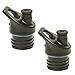 Klean Kanteen Sport Cap 3.0 Replacement Cap - 2 Pack, Black