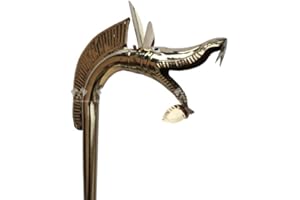 Youngsmith Tintignac Carnyx Brass 18 Gauge Celtic Deskford War Blowing Trumpet Fully Playable, Medieval-Style Instrument for 