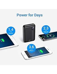 Ainope Small Portable Charger 10000mAh Negro batería externa