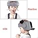 Luchild Head Support Travel Car Seat Stroller Child Head Protection Neck Relief for Toddler Baby Kids (Grey)