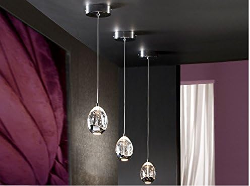 Hogar Decora ROCHER LAMP · · 1 LED CHROME